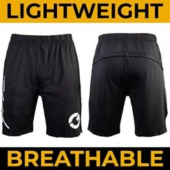 Gold BJJ Jiu Jitsu Shorts - IBJJF Approved - For Grappling, MMA.