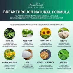 Pain Relief Inc. Hemp Pain Relief Cream (6000 Mg)- Efficient- Natural CBD & Hemp 9 Pain Relief Inc. Hemp Pain Relief Cream (6000 Mg)- Efficient- Natural CBD & Hemp