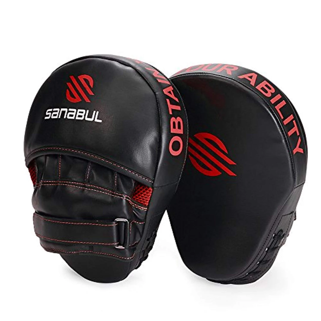 Sanabul Essential Curved Boxing MMA Punching Mitts 8 Sanabul Essential Curved Boxing MMA Punching Mitts