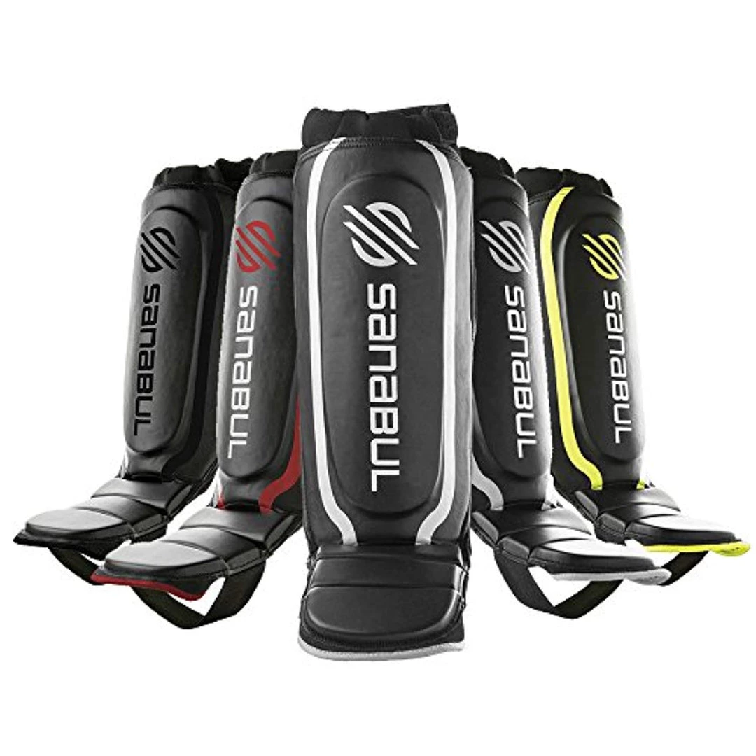 Sanabul Essential Hybrid Kickboxing MMA Shin Guards 7 Sanabul Essential Hybrid Kickboxing MMA Shin Guards