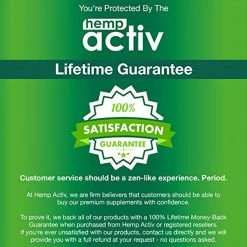 KAIZEDO CBD & Hemp HEMPACTIV Hemp Pain Relief Cream | 2oz