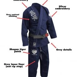 SHOGUN Fight Jiu Jitsu Gi Ultra Light 'Kanji' Premium BJJ