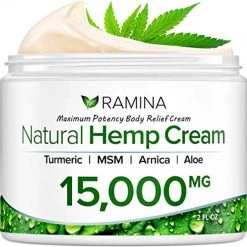 Ramina Natural Hemp Extract Pain Relief Cream CBD & Hemp