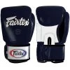 Fairtex Muay Thai Style Gloves Blue/White/Black