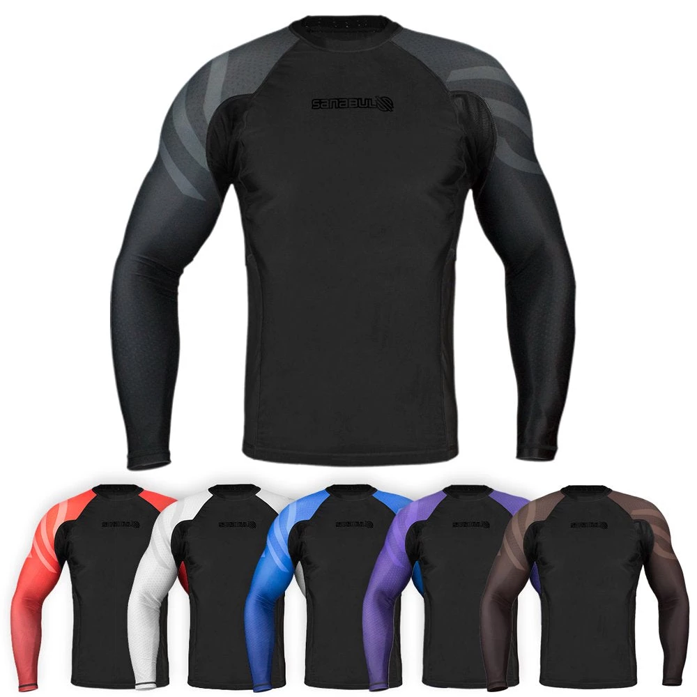Sanabul Essentials Long Sleeve Compression Rash Guard 6 Sanabul Essentials Long Sleeve Compression Rash Guard