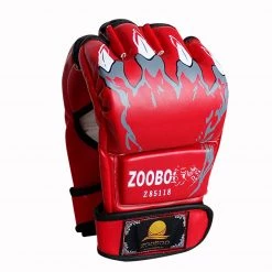 ZooBoo MMA Gloves, Half-Finger Boxing Fight Gloves Adjustable Wrist Band 16 ZooBoo MMA Gloves, Half-Finger Boxing Fight Gloves Adjustable Wrist Band