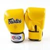 Kickboxing & Mauy Thai Fairtex Muay Thai Style Gloves - Solid Yellow