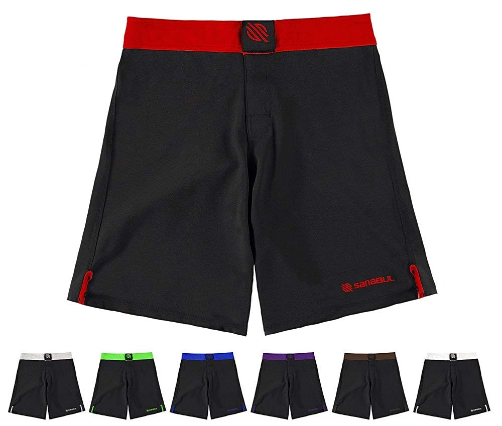 Sanabul Essential MMA BJJ Cross Training Workout Shorts 1 Sanabul Essential MMA BJJ Cross Training Workout Shorts
