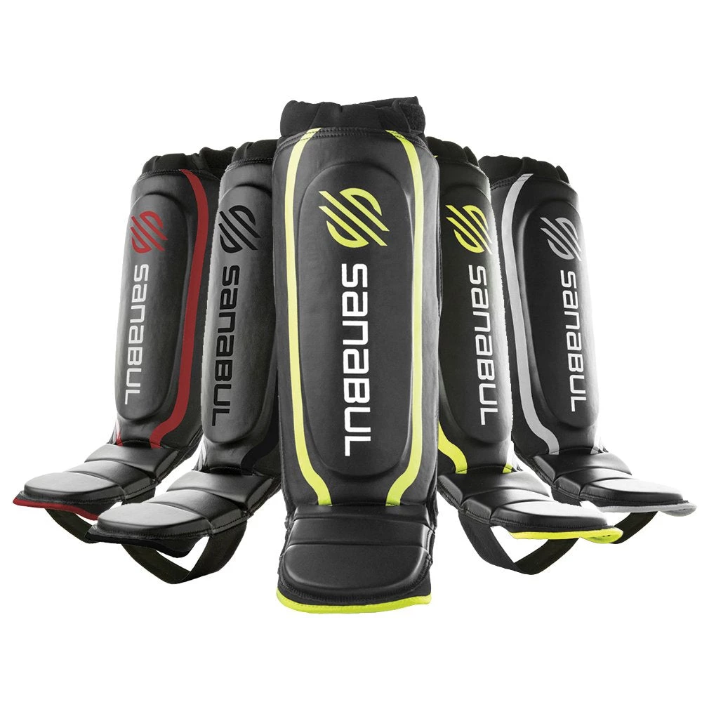 Sanabul Essential Hybrid Kickboxing MMA Shin Guards 6 Sanabul Essential Hybrid Kickboxing MMA Shin Guards