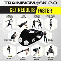 TRAININGMASK Conditioning Elevation Training Mask 2.0, Fitness, Resistance, Cardio, Endurance 8 TRAININGMASK Conditioning Elevation Training Mask 2.0, Fitness, Resistance, Cardio, Endurance