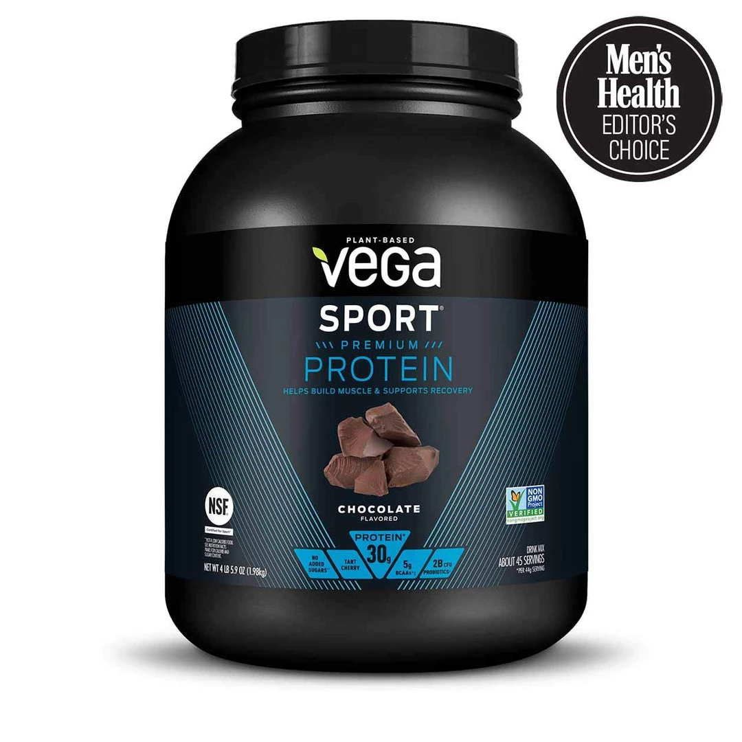 Vega Sport Protein Powder (45 Servings) - Plant Based Vegan Protein Powder Supplements 1 Vega Sport Protein Powder (45 Servings) - Plant Based Vegan Protein Powder Supplements