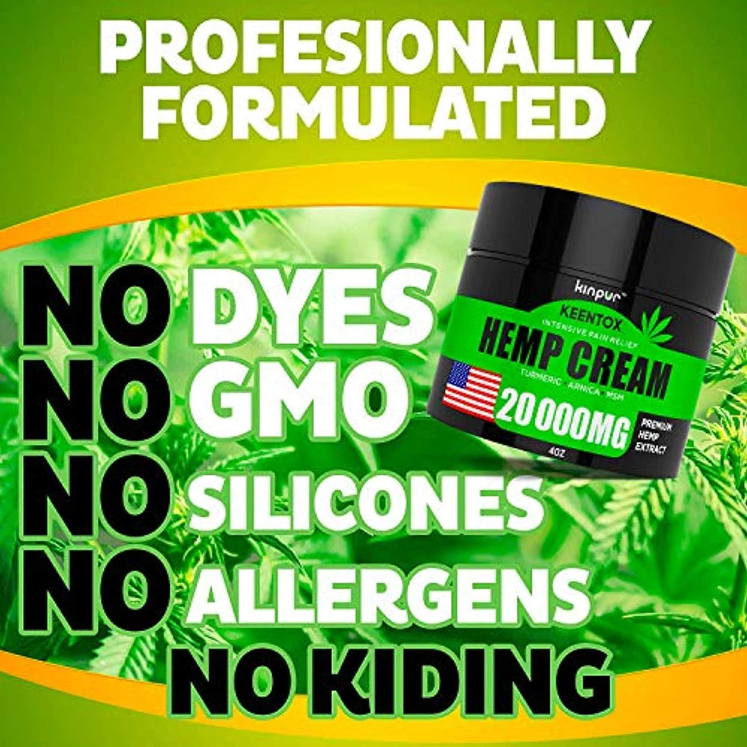 Kinpur Hemp Pain Relief Cream - 20 000MG Hemp Oil With MSM 7 Kinpur Hemp Pain Relief Cream - 20 000MG Hemp Oil With MSM