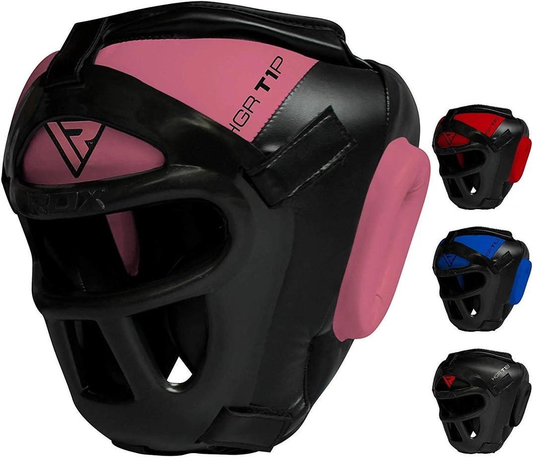RDX Headguard With Removable Face Grill For Boxing, MMA Training 2 RDX Headguard With Removable Face Grill For Boxing, MMA Training