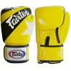 Kickboxing & Mauy Thai Fairtex Muay Thai Style Star Gloves Yellow/Black