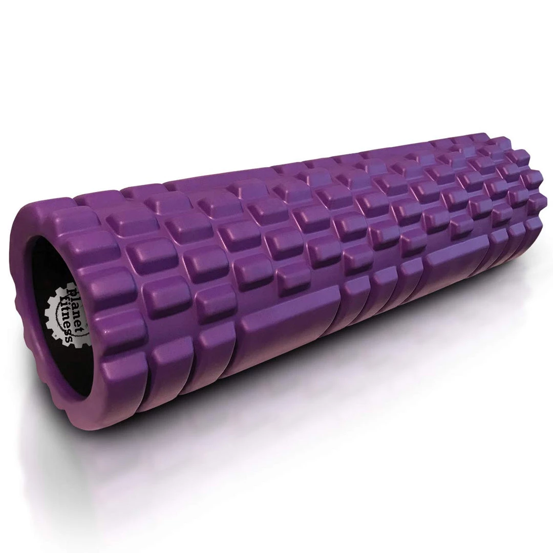Conditioning Planet Fitness Muscle Massager Foam Roller For Deep Tissue Massage 18" 1 Conditioning Planet Fitness Muscle Massager Foam Roller For Deep Tissue Massage 18"