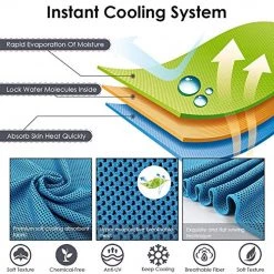 TPOW Accessories Cooling Towels, Ice Towel, Super Sweat-Absorbent Sports Towels For Workout 10 TPOW Accessories Cooling Towels, Ice Towel, Super Sweat-Absorbent Sports Towels For Workout