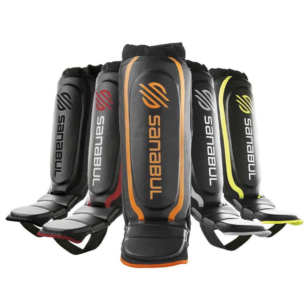 Sanabul Essential Hybrid Kickboxing MMA Shin Guards 5 Sanabul Essential Hybrid Kickboxing MMA Shin Guards
