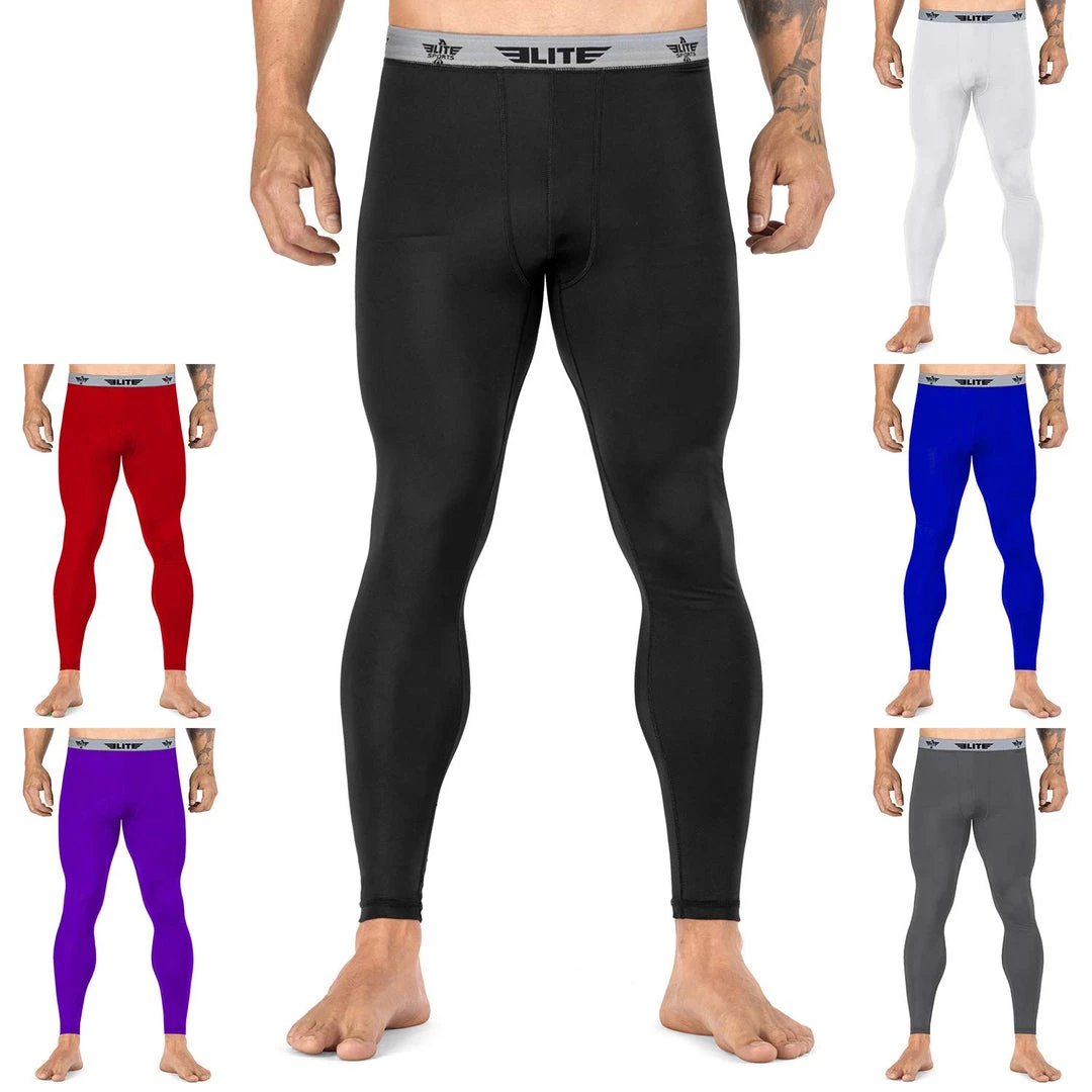 MMA Elite Sports Workout Base Layer Compression Pants Tights 5 MMA Elite Sports Workout Base Layer Compression Pants Tights