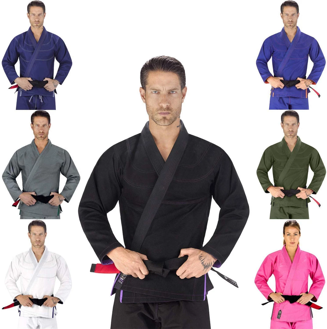 Jiu Jitsu Elite Sports GI - Lightweight- W/Preshrunk Fabric & Free Belt 6 Jiu Jitsu Elite Sports GI - Lightweight- W/Preshrunk Fabric & Free Belt