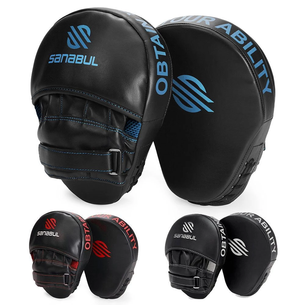 Sanabul Essential Curved Boxing MMA Punching Mitts 5 Sanabul Essential Curved Boxing MMA Punching Mitts