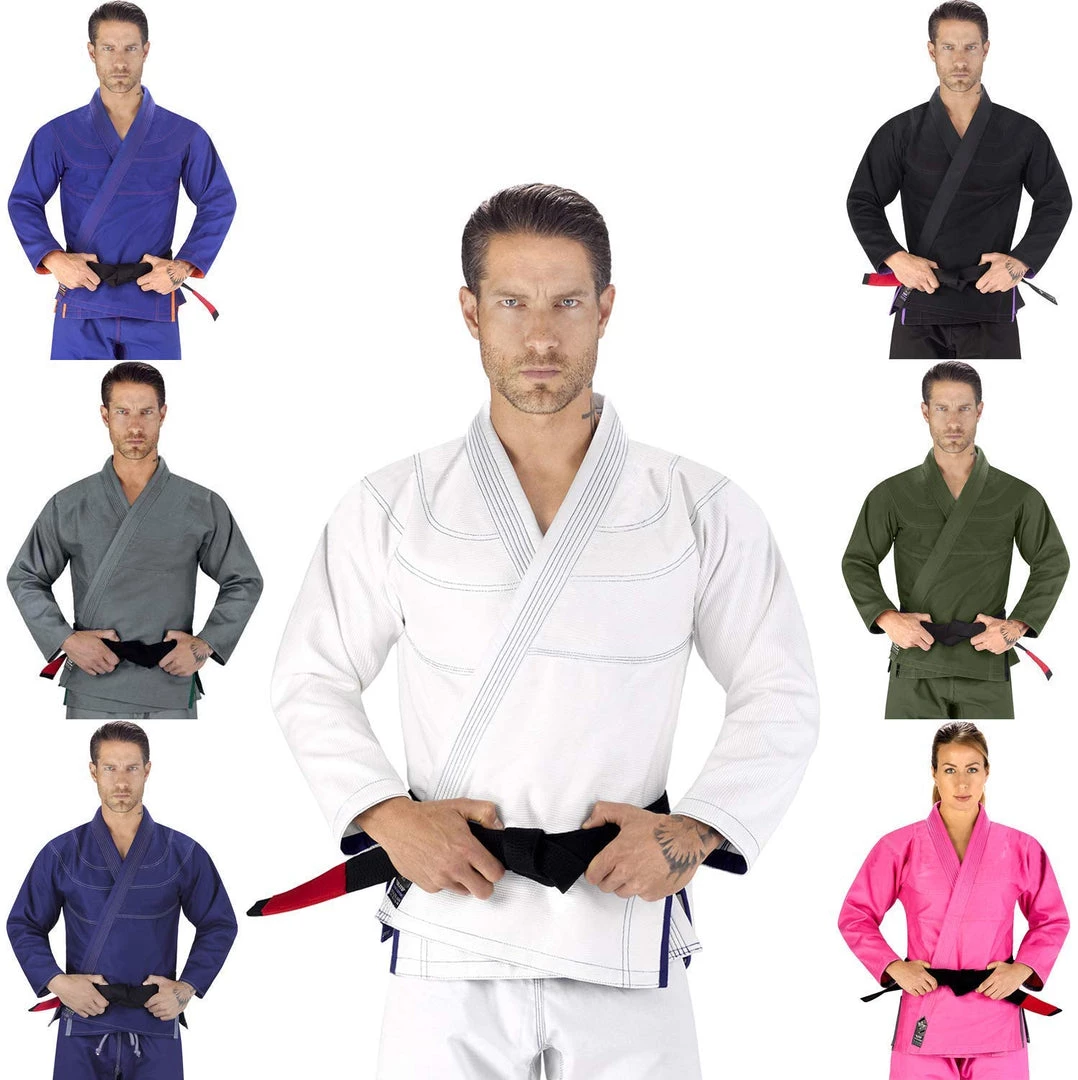 Jiu Jitsu Elite Sports GI - Lightweight- W/Preshrunk Fabric & Free Belt 1 Jiu Jitsu Elite Sports GI - Lightweight- W/Preshrunk Fabric & Free Belt