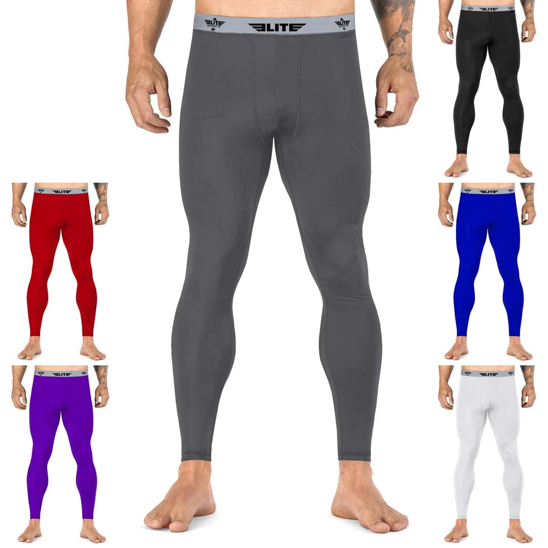 MMA Elite Sports Workout Base Layer Compression Pants Tights 6 MMA Elite Sports Workout Base Layer Compression Pants Tights
