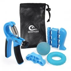 Benificer Conditioning Hand Grip Strengthener 5 Pack Adjustable Grip Exerciser 11 Benificer Conditioning Hand Grip Strengthener 5 Pack Adjustable Grip Exerciser