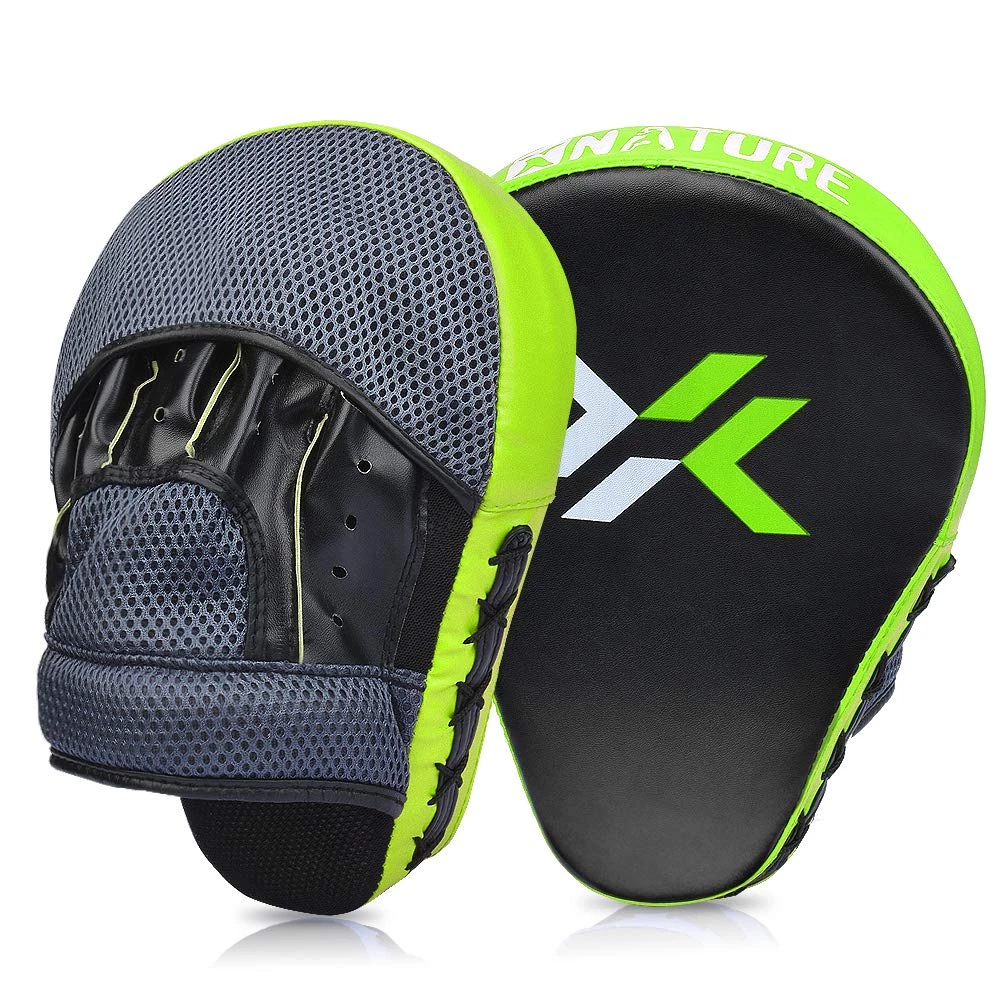 Xnature Essential Curved Boxing MMA Punching Mitts 2 Xnature Essential Curved Boxing MMA Punching Mitts
