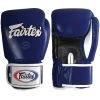 Fairtex Muay Thai Style Gloves Blue/Black/White Kickboxing & Mauy Thai