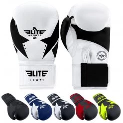 Elite Sports Star Boxing, Kickboxing, Muay Thai Gel Sparring Training Gloves