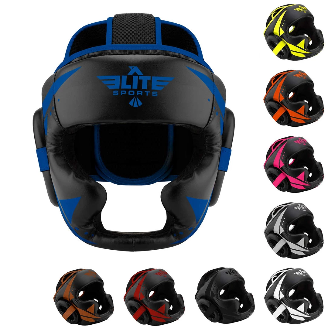 Elite Sports MMA Sparring Boxing Head Gear 2 Elite Sports MMA Sparring Boxing Head Gear
