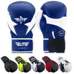 Elite Sports Star Boxing, Kickboxing, Muay Thai Gel Sparring Training Gloves 16 Elite Sports Star Boxing, Kickboxing, Muay Thai Gel Sparring Training Gloves