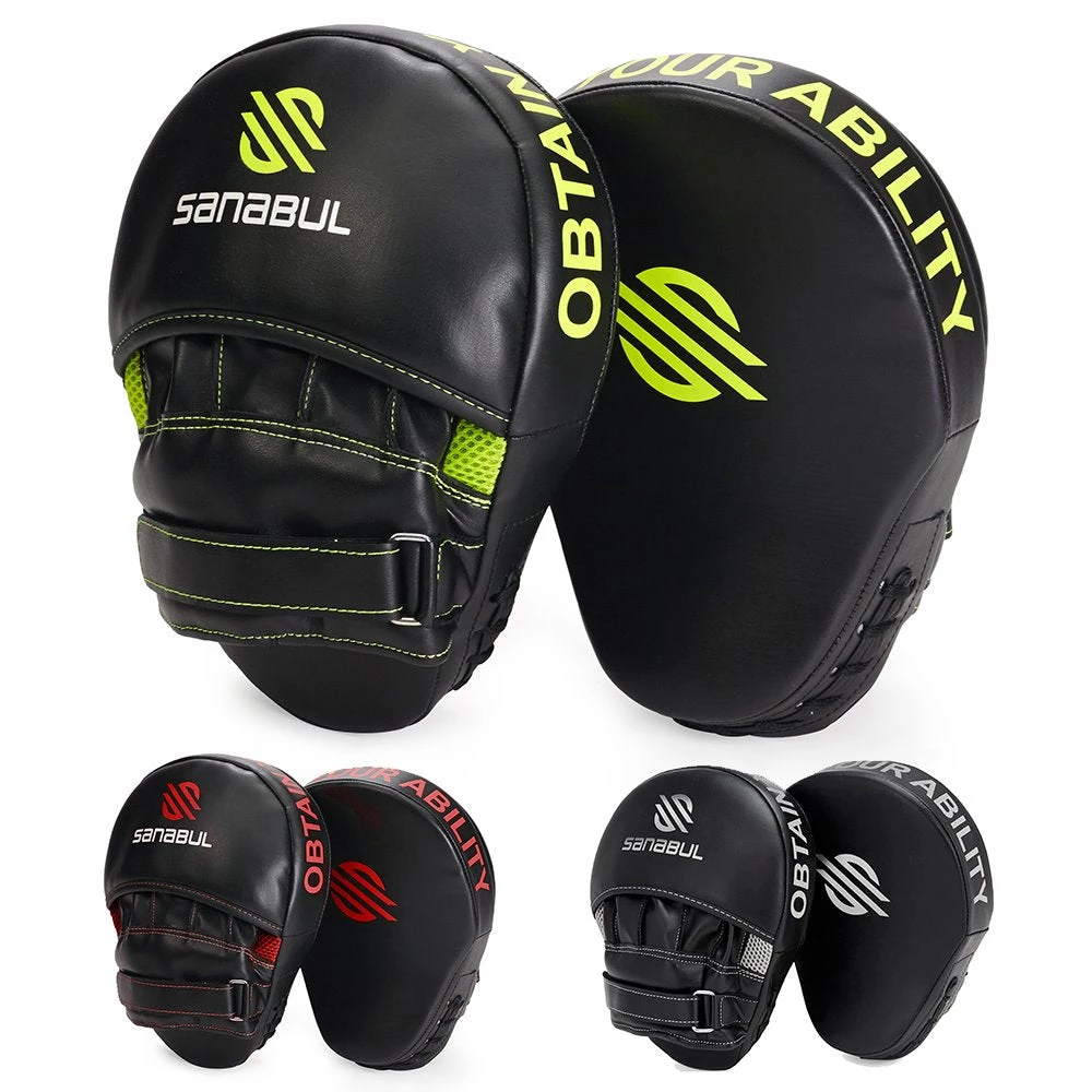 Sanabul Essential Curved Boxing MMA Punching Mitts 6 Sanabul Essential Curved Boxing MMA Punching Mitts