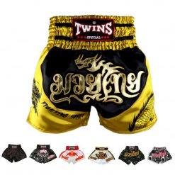 EL FIGHT Twins Special Muay Thai Boxing Shorts Dragon-2