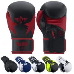 Elite Sports Star Boxing, Kickboxing, Muay Thai Gel Sparring Training Gloves