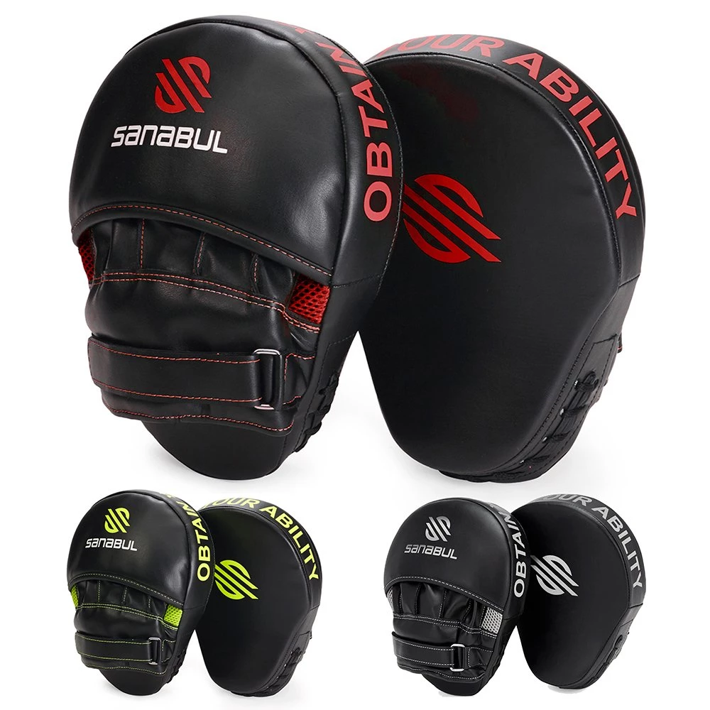 Sanabul Essential Curved Boxing MMA Punching Mitts 4 Sanabul Essential Curved Boxing MMA Punching Mitts