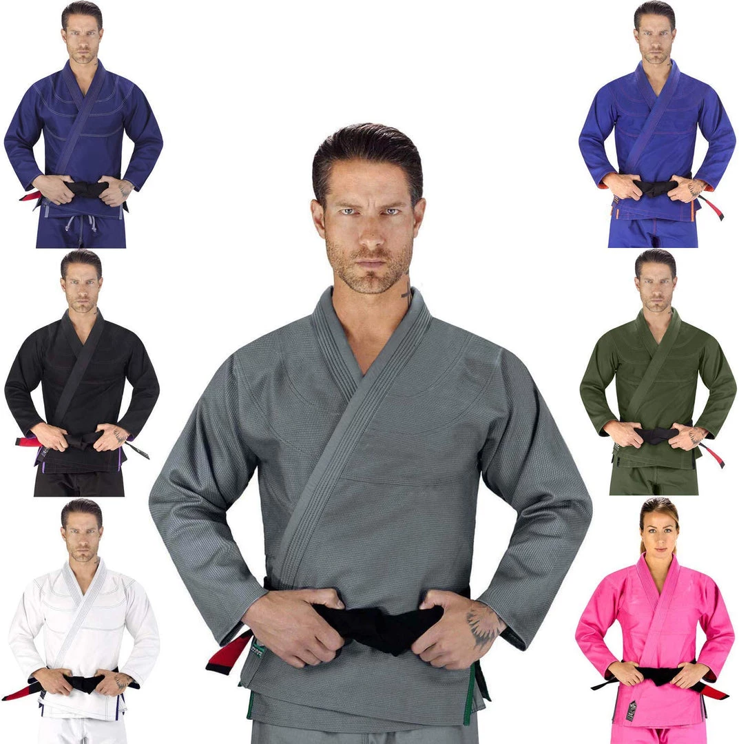 Jiu Jitsu Elite Sports GI - Lightweight- W/Preshrunk Fabric & Free Belt 2 Jiu Jitsu Elite Sports GI - Lightweight- W/Preshrunk Fabric & Free Belt