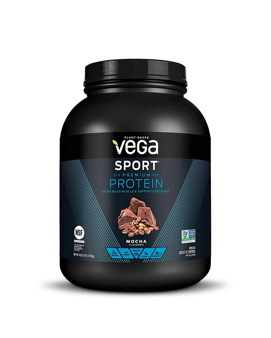 Vega Sport Protein Powder (45 Servings) - Plant Based Vegan Protein Powder Supplements 3 Vega Sport Protein Powder (45 Servings) - Plant Based Vegan Protein Powder Supplements