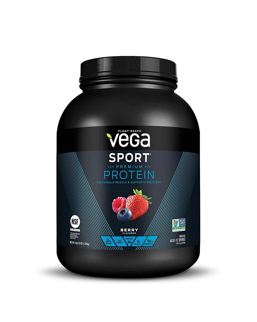 Vega Sport Protein Powder (45 Servings) - Plant Based Vegan Protein Powder Supplements 2 Vega Sport Protein Powder (45 Servings) - Plant Based Vegan Protein Powder Supplements