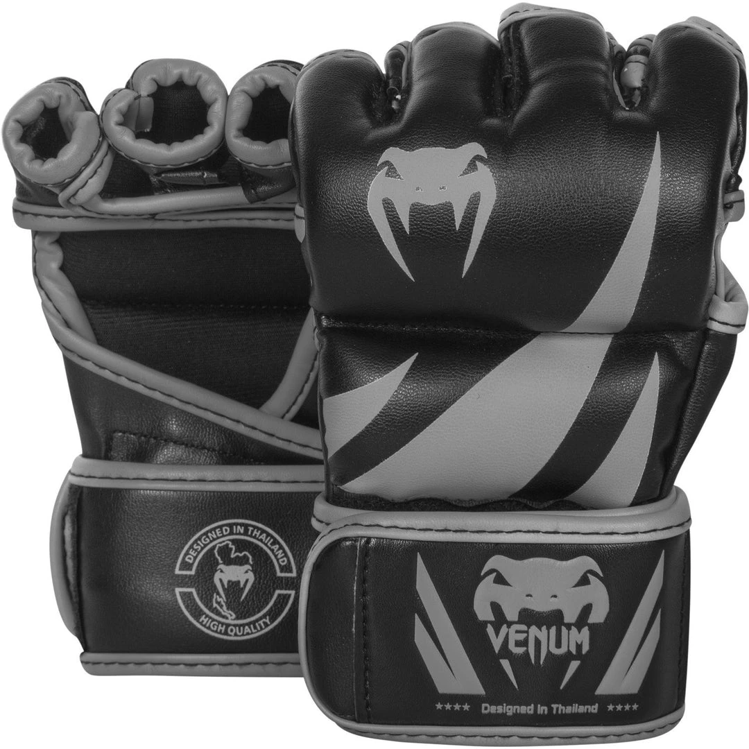 Venum Challenger MMA Gloves Black/Grey 1 Venum Challenger MMA Gloves Black/Grey