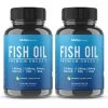 Supplements MAV Nutrition Omega 3 Fish Oil Triple Strength, 3,600mg, Burpless, Non-GMO, NSF-Certified, 120 Count