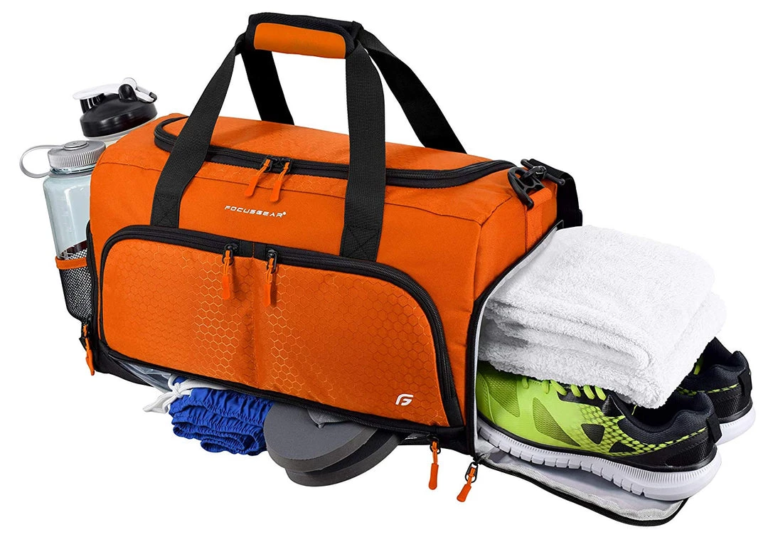 FocusGear Accessories Ultimate Gym Bag 2.0: Duffel Bag With 10 Optimal Compartments 4 FocusGear Accessories Ultimate Gym Bag 2.0: Duffel Bag With 10 Optimal Compartments