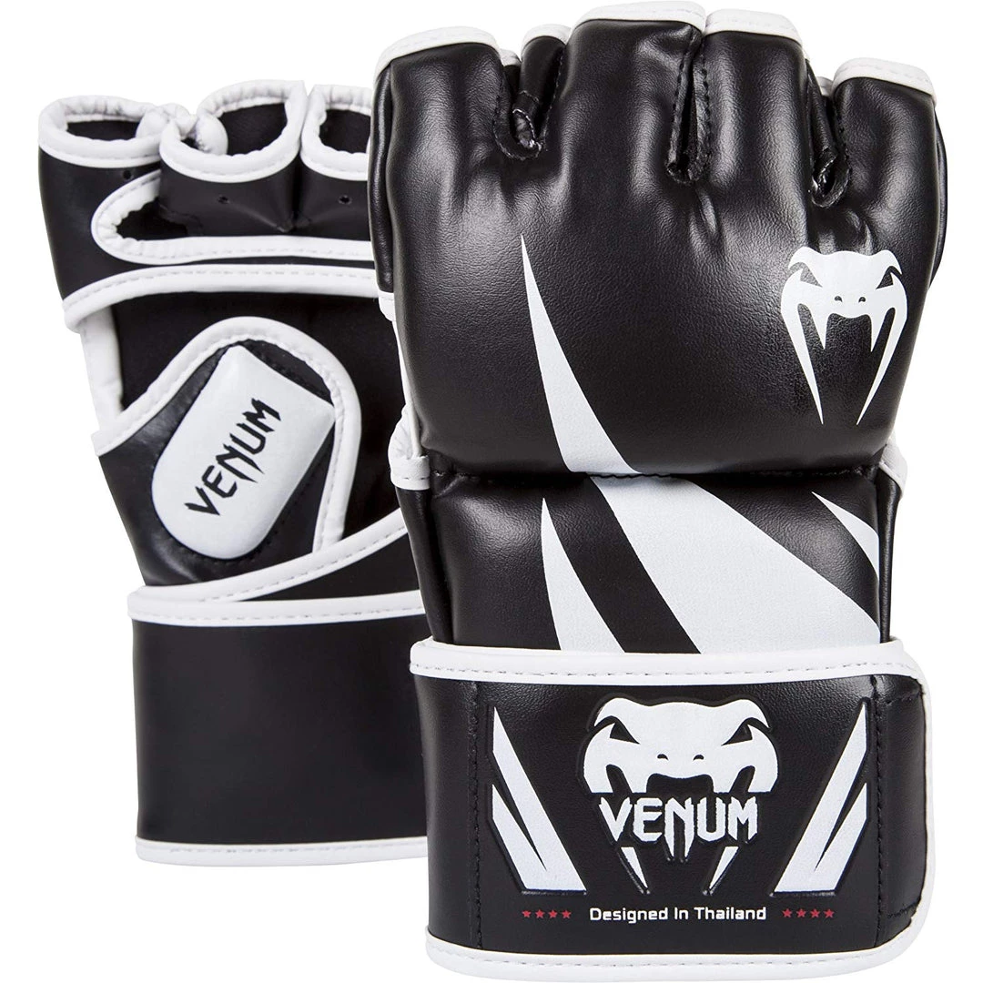 Venum Challenger MMA Gloves Black/White 1 Venum Challenger MMA Gloves Black/White