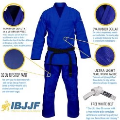 HAWK Jiu Jitsu Brazilian Jiu Jitsu Unisex Gi Ultra Light, Preshrunk, Free White Belt!!! 21 HAWK Jiu Jitsu Brazilian Jiu Jitsu Unisex Gi Ultra Light, Preshrunk, Free White Belt!!!