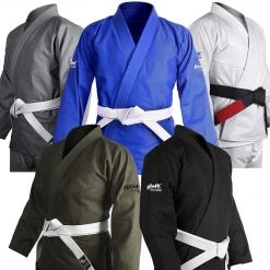 HAWK Jiu Jitsu Brazilian Jiu Jitsu Unisex Gi Ultra Light, Preshrunk, Free White Belt!!!