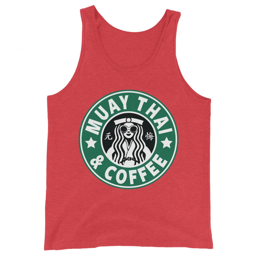 EL FIGHT Apparel Muay Thai And Coffee - Unisex Tank Top 12 EL FIGHT Apparel Muay Thai And Coffee - Unisex Tank Top