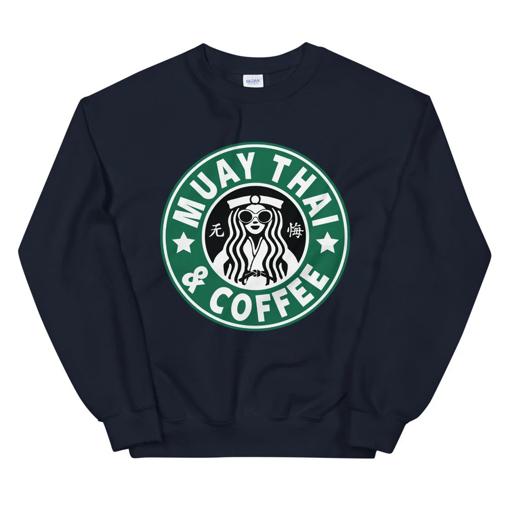 EL FIGHT Muay Thai And Coffee - Unisex Sweatshirt Apparel 6 EL FIGHT Muay Thai And Coffee - Unisex Sweatshirt Apparel