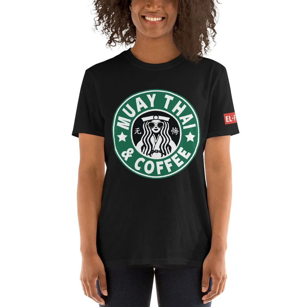 EL FIGHT Apparel Muay Thai And Coffee - Short-Sleeve Unisex T-Shirt 3 EL FIGHT Apparel Muay Thai And Coffee - Short-Sleeve Unisex T-Shirt