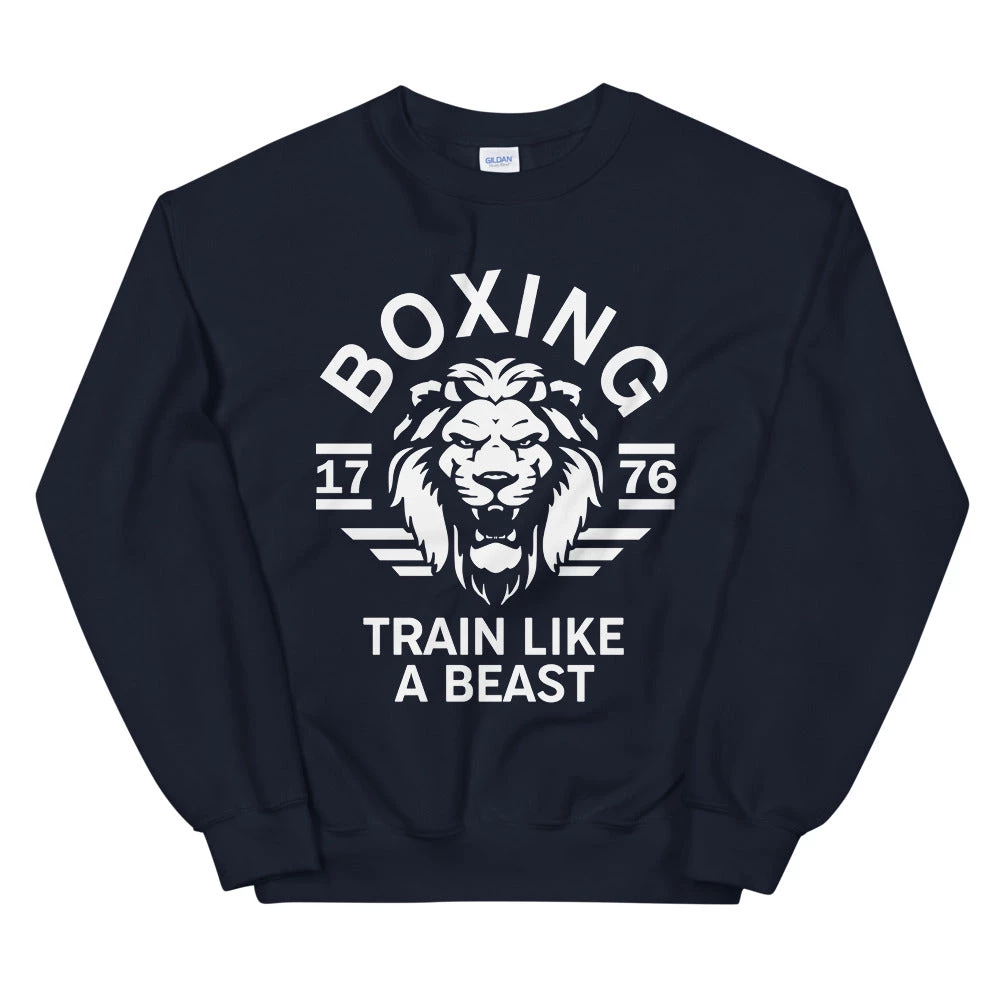 EL FIGHT Apparel Boxing Train Like A Beast - Unisex Sweatshirt 5 EL FIGHT Apparel Boxing Train Like A Beast - Unisex Sweatshirt