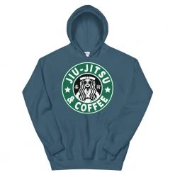 EL FIGHT Apparel Jiu Jitsu And Coffee - Unisex Hoodie